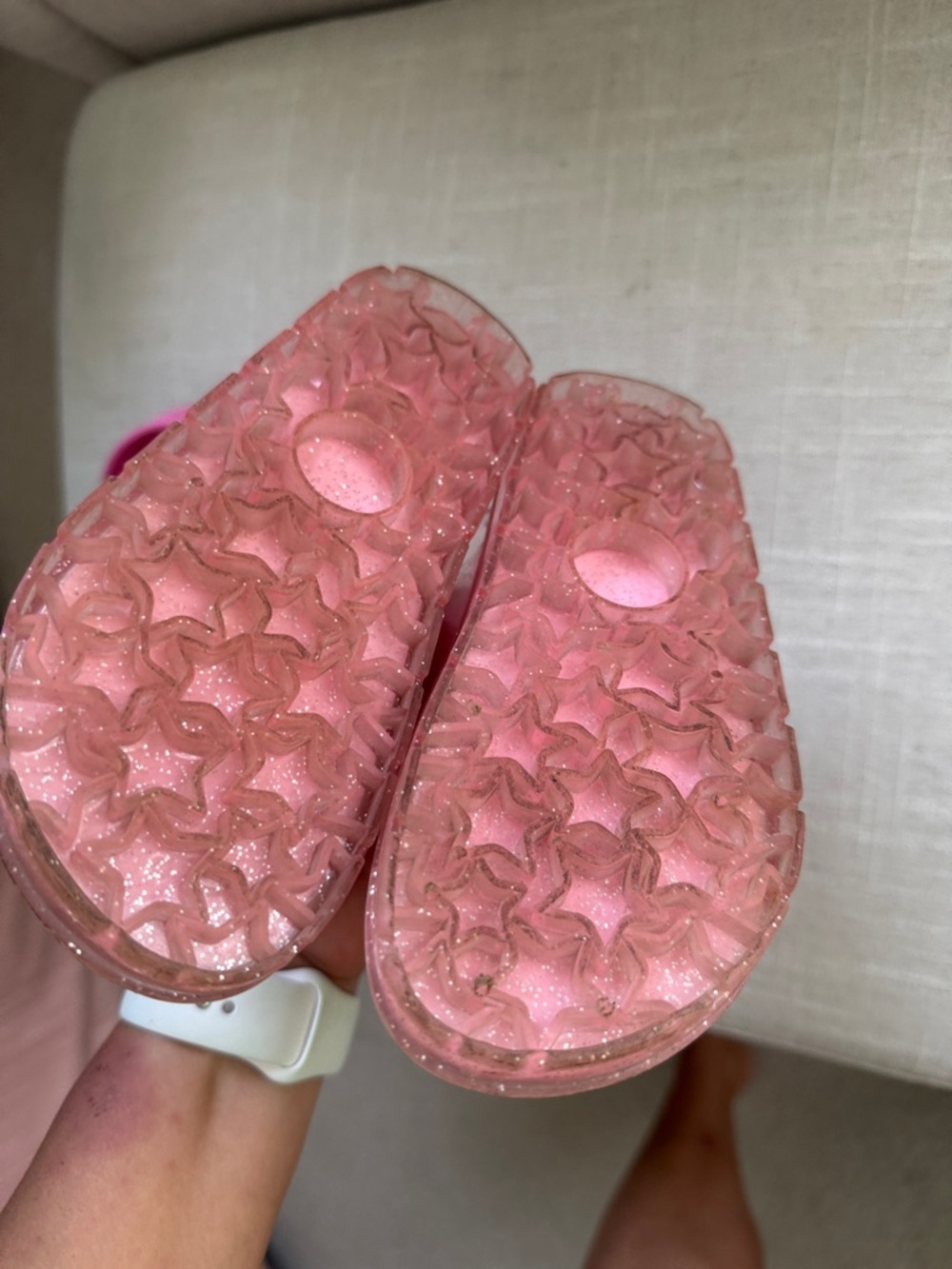 Kidgets Kids Pink Clog and Sandal Set Comfortable Summer Shoes Toddler Girls 10T - Picture 7 of 8